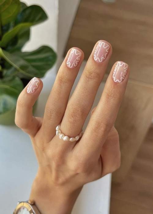 Manucure automne 2022 sur une forme carrée : l'actualité mode