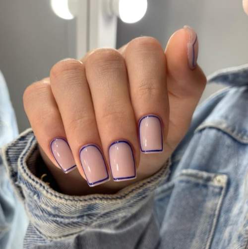 Manucure automne 2022 sur une forme carrée : l'actualité mode