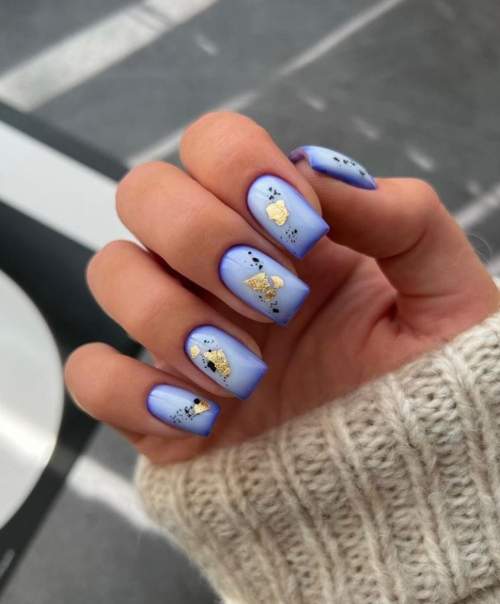 Manucure automne 2022 sur une forme carrée : l'actualité mode