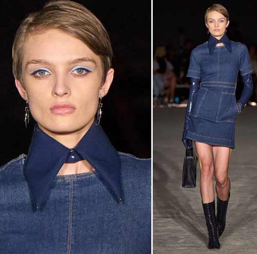 Frange de longueur moyenne