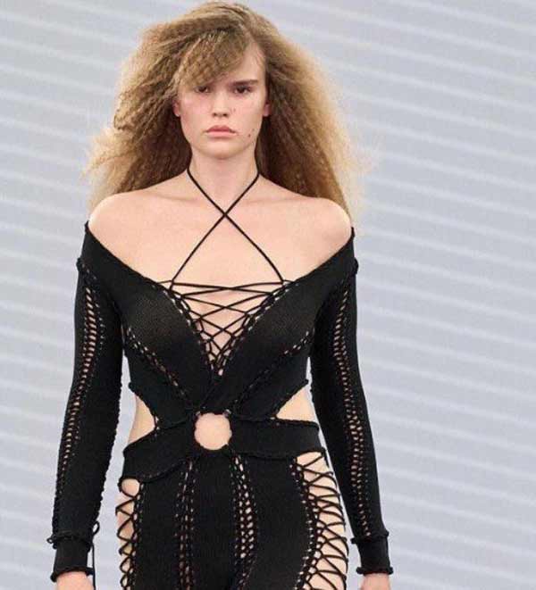 La mode frange Mark Fast