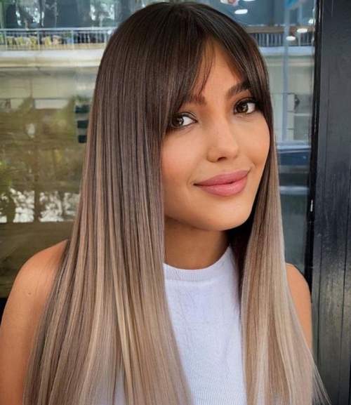 Allongement jusqu'aux tempes