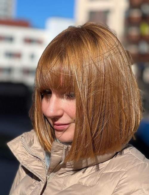 Kare avec une frange