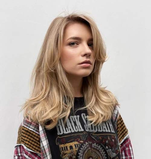 Frange sur le côté