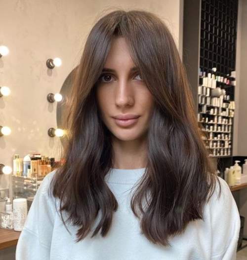 Bangs réels 2023: photos, types à la mode, tendances