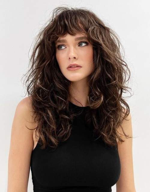 Bangs réels 2023: photos, types à la mode, tendances