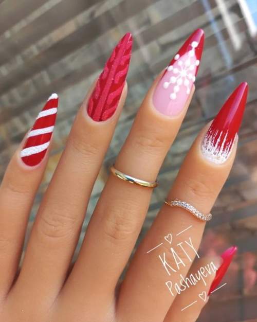 Veste rouge pour le nouvel an