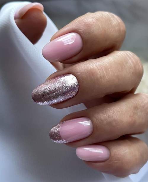 Belle veste du Nouvel An pour les ongles longs