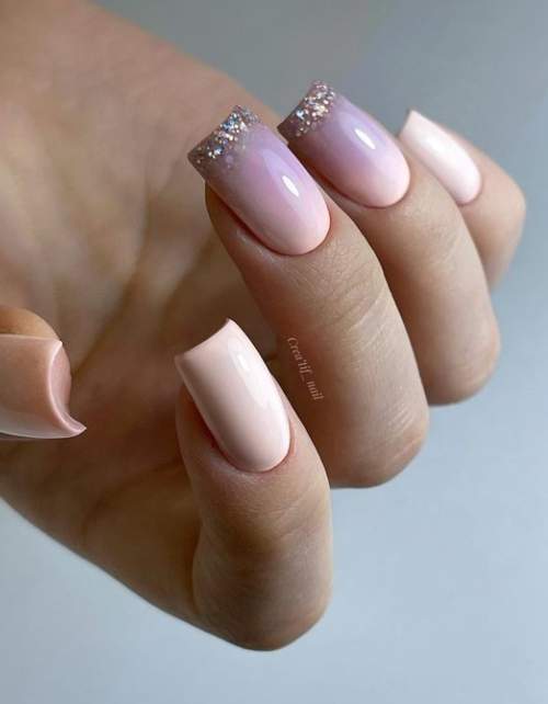 Français avec des paillettes