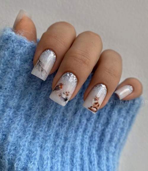 Veste du Nouvel An 2023: manucure pour l'année du Lapin d'Eau