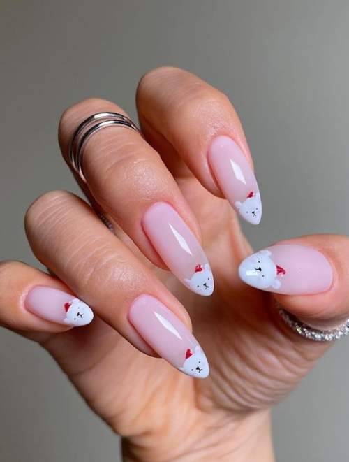 Veste du Nouvel An 2023: manucure pour l'année du Lapin d'Eau