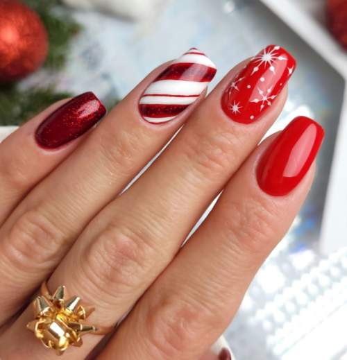 Le nail art du nouvel an