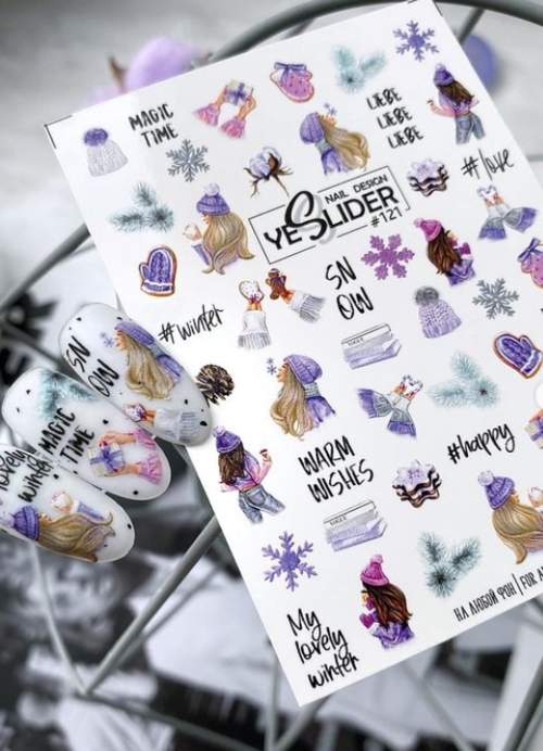 Manucure du Nouvel An 2023 pour l'année du Lapin d'Eau: idées, photos