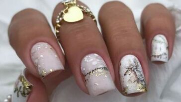 Manucure du Nouvel An 2023