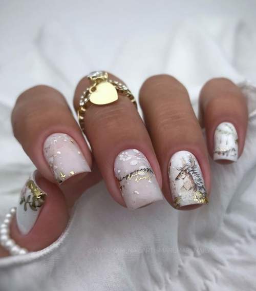 Manucure du Nouvel An 2023