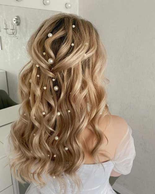 Coiffure adolescente festive