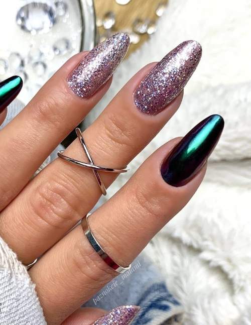 Frotter dans la conception des ongles 2023: photo d'une nouvelle manucure