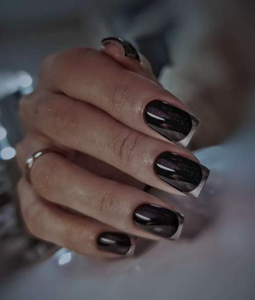 Français foncé avec frottement