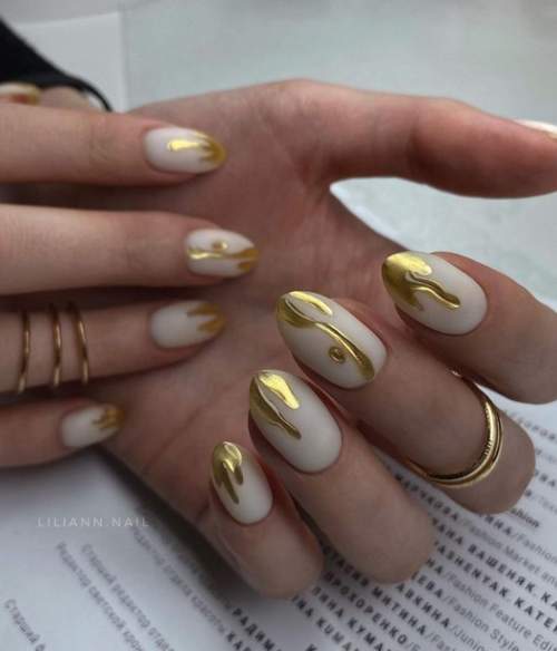 Frotter dans la conception des ongles 2023: photo d'une nouvelle manucure