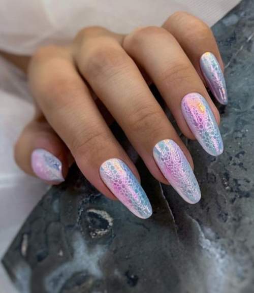 Frotter dans la conception des ongles 2023: photo d'une nouvelle manucure