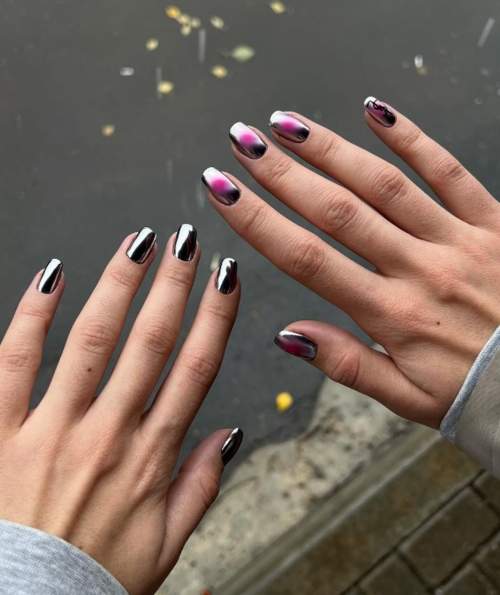 Frotter dans la conception des ongles 2023: photo d'une nouvelle manucure