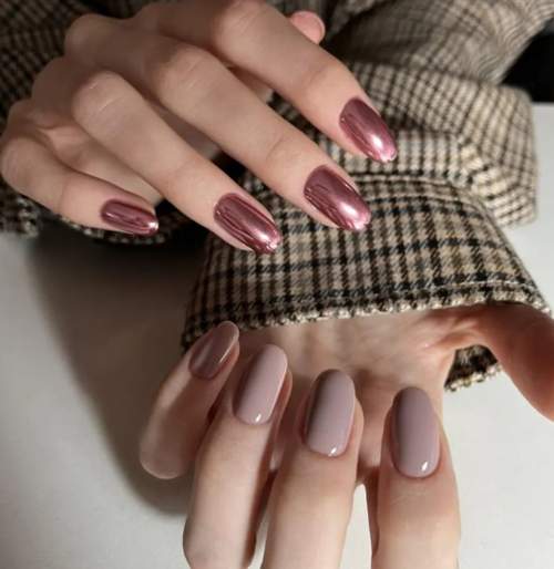 Frotter dans la conception des ongles 2023: photo d'une nouvelle manucure