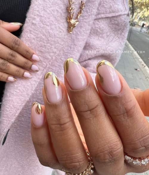 Frotter dans la conception des ongles 2023: photo d'une nouvelle manucure