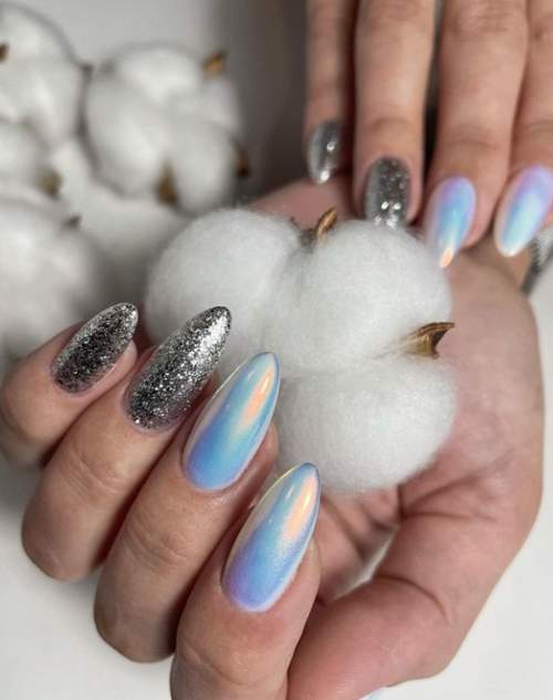 Frotter dans la conception des ongles 2023: photo d'une nouvelle manucure