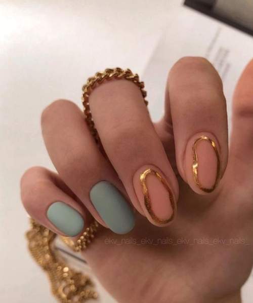 Frotter dans la conception des ongles 2023: photo d'une nouvelle manucure