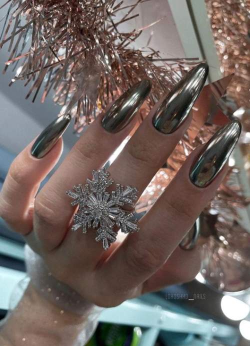 Frotter dans la conception des ongles 2023: photo d'une nouvelle manucure