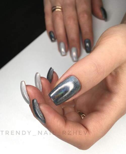 Frotter dans la conception des ongles 2023: photo d'une nouvelle manucure