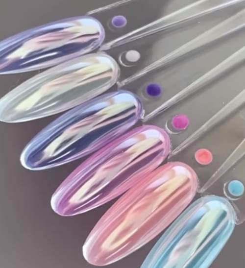 Frotter dans la conception des ongles 2023: photo d'une nouvelle manucure