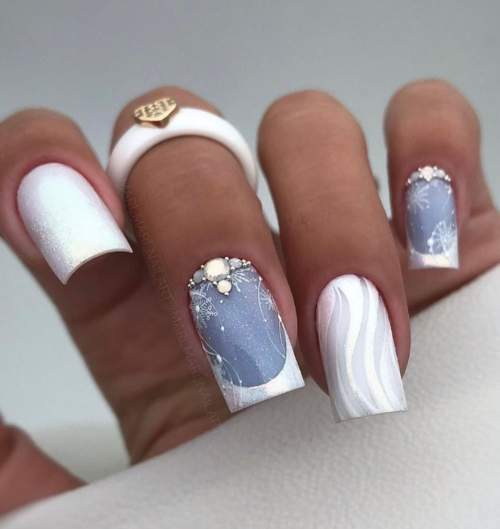 Frotter dans la conception des ongles 2023: photo d'une nouvelle manucure