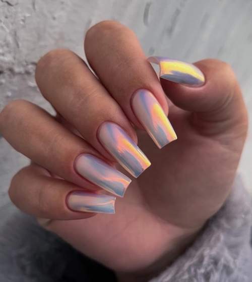 Frotter dans la conception des ongles 2023: photo d'une nouvelle manucure