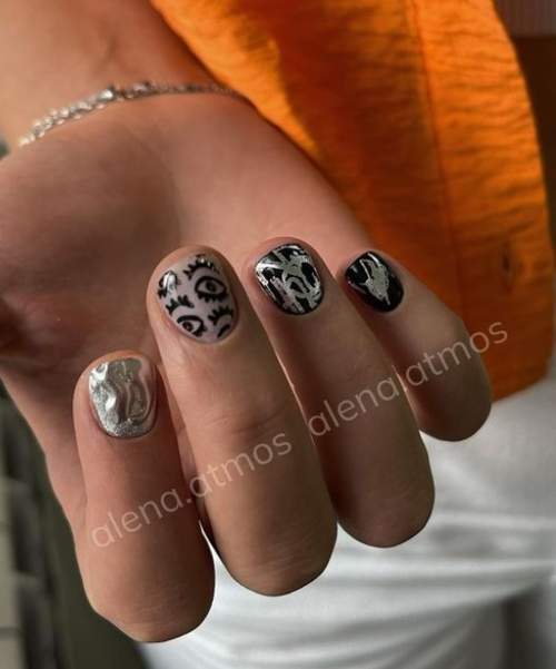 Conception d'ongles très courts 2023