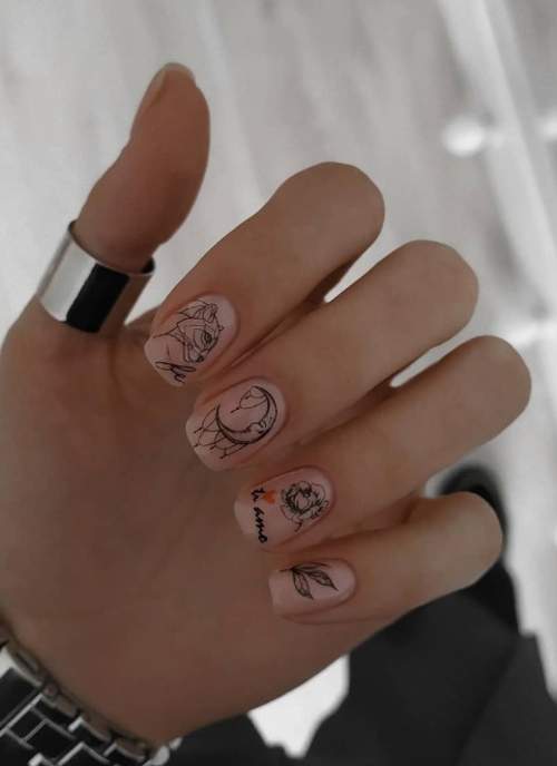 L'art des ongles à la mode