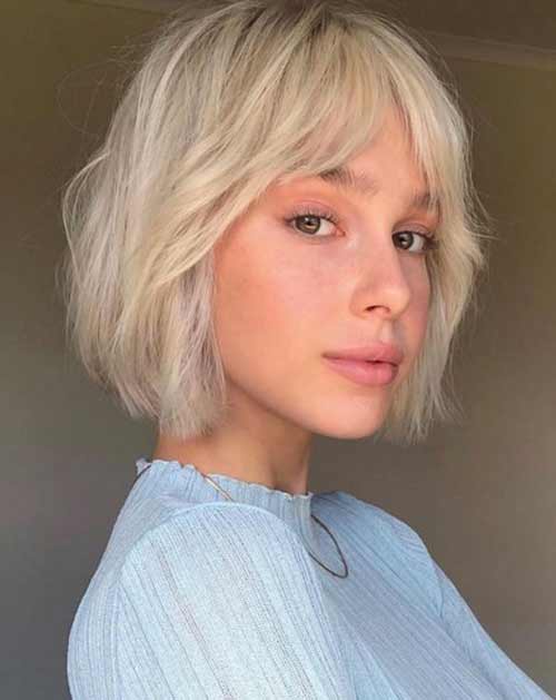 Rideau à franges courtes