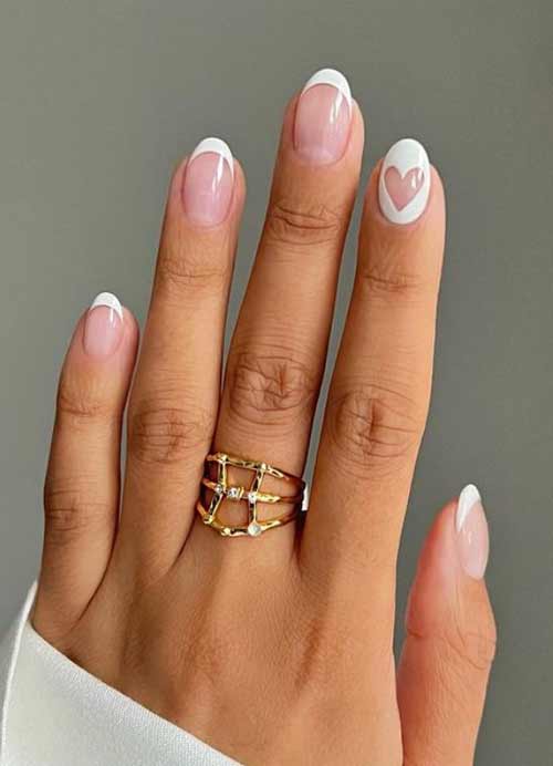 Idées manucure pour le 14 février