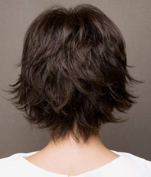 Vue arrière hirsute