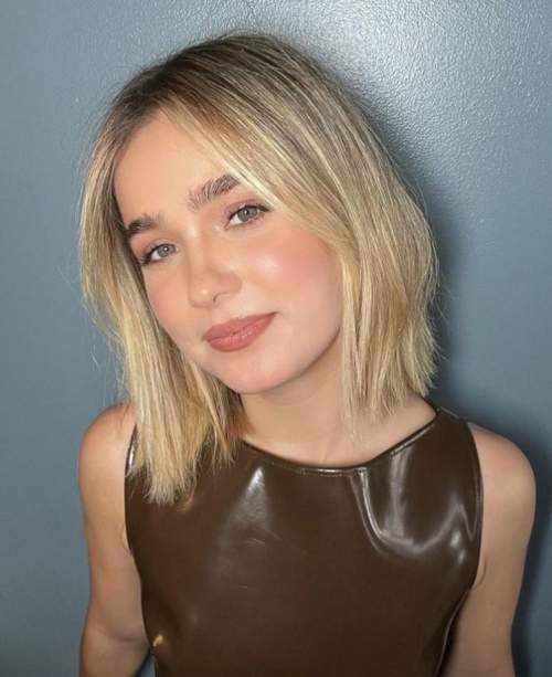 Cascade moderne 2023 pour cheveux courts: photo