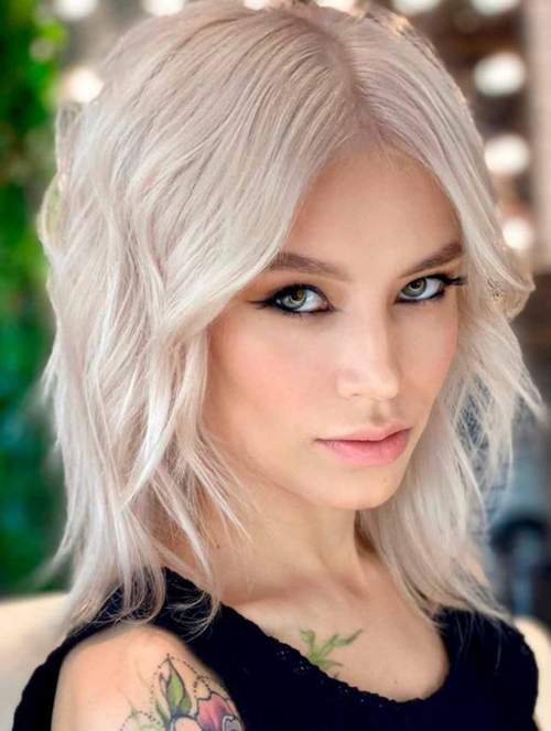 Cascade pour cheveux fins