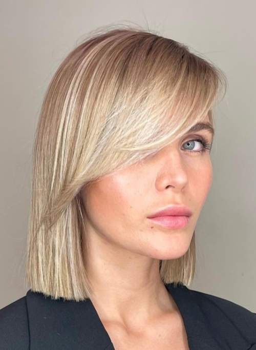 coupe de cheveux asymétrique