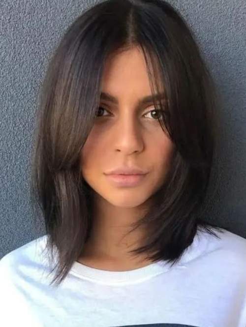 Coupes de cheveux mi-longues pour femmes: les types les plus en vogue, photo 2023