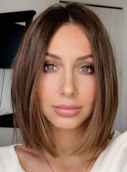 Coupes de cheveux mi-longues pour femmes: les types les plus en vogue, photo 2023