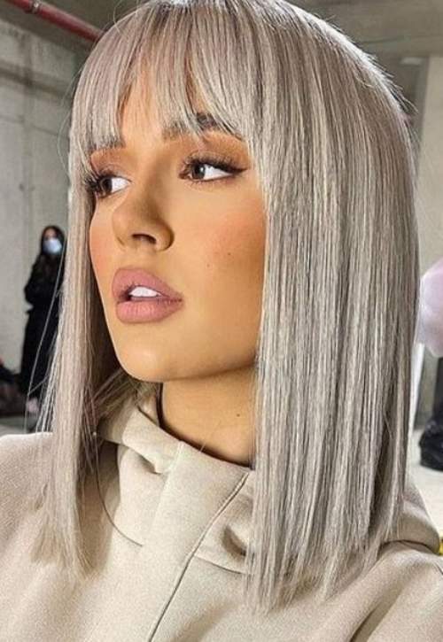 Coupes de cheveux mi-longues pour femmes: les types les plus en vogue, photo 2023