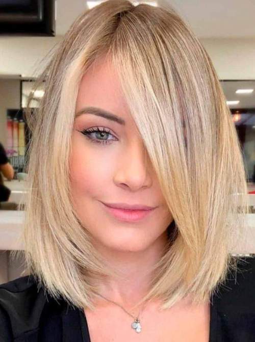 Coupes de cheveux mi-longues pour femmes: les types les plus en vogue, photo 2023