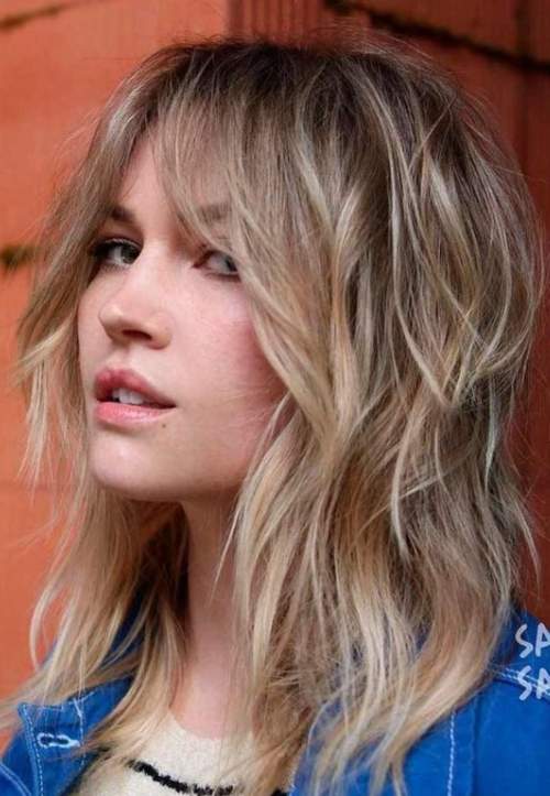 Coupes de cheveux mi-longues pour femmes: les types les plus en vogue, photo 2023