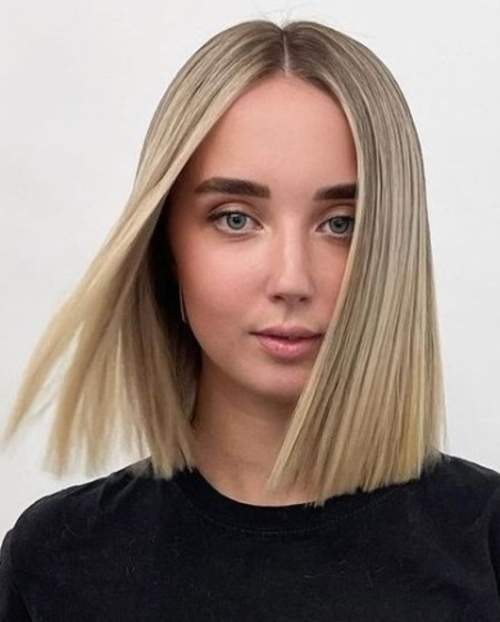 Coupes de cheveux mi-longues pour femmes: les types les plus en vogue, photo 2023