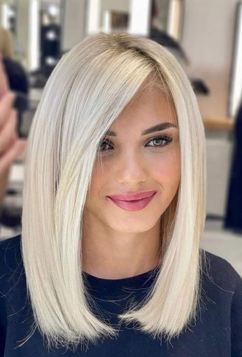 Coupes de cheveux mi-longues pour femmes: les types les plus en vogue, photo 2023