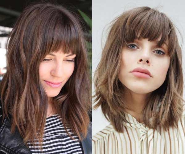 Coupes de cheveux féminines à la mode aux épaules